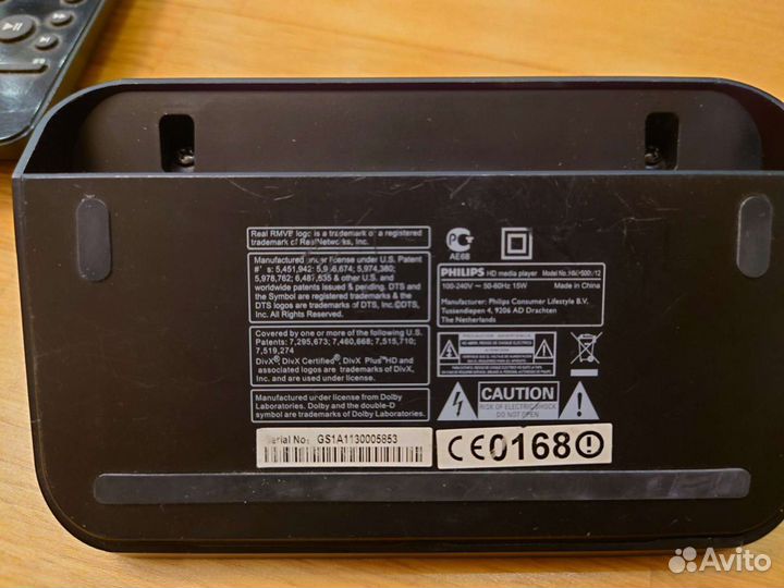 HD-медиаплеер Philips hmp5000/12 не рабочий