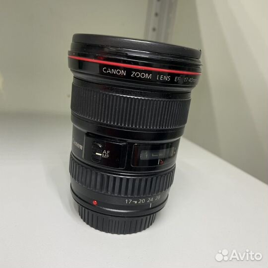 Объектив Canon Zoom Lens EF 17-40mm 1:4