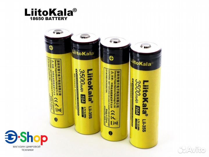 Аккумулятор LiitoKala Lii-35S 18650 10A 3500mAh
