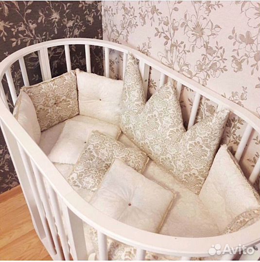 Бортики в детскую кроватку