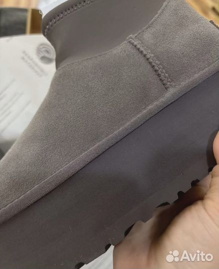 Ugg Platform Dipper Grey оригинал