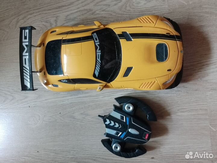 Машинка р/у Rastar Mercedes-AMG GT3 Трансформер