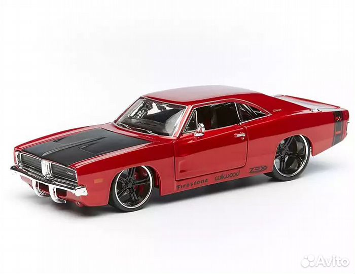 Dodge charger R/T 1:25 1969 год модель