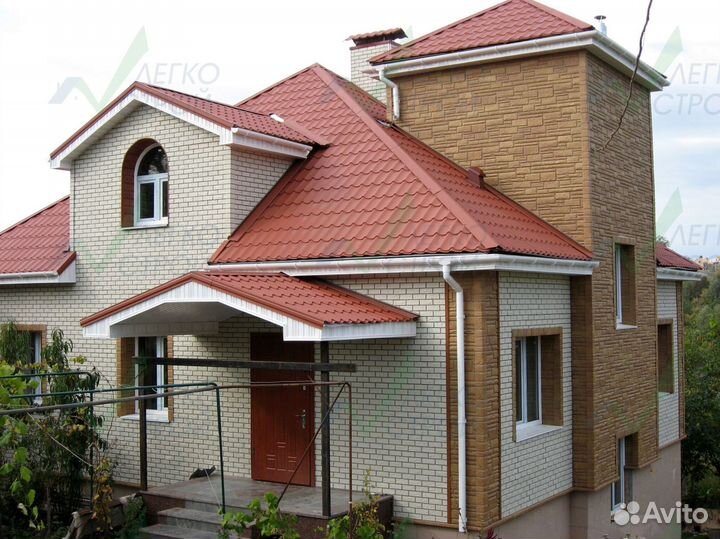 Фасадные панели под камень