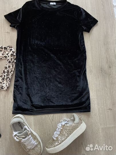 Кожаные шорты кроссовки Zara