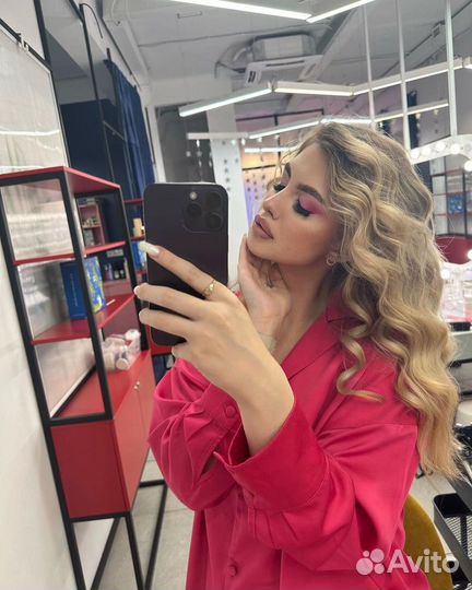 Макияж выезд визаж локоны