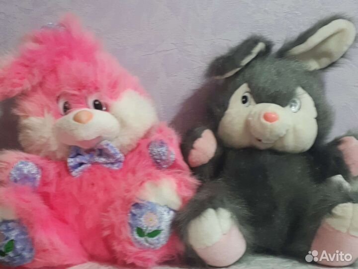 Большой плюшевый заяц символ 2023года