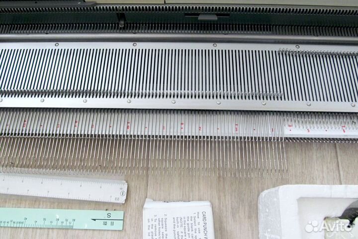 Вязальная 7 кл. Silver reed 370 + ажурная каретка