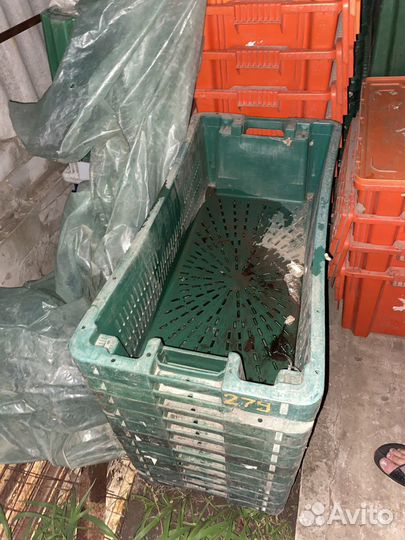 Ящики/контейнеры из толстого пластика,прочные