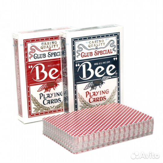 Игральные карты Bee №92 (рубашка без пчёл)