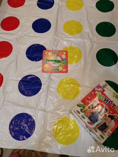 Твистер напольная игра