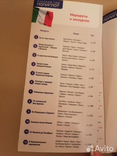 Путеводитель Италия с картами. 2017 год