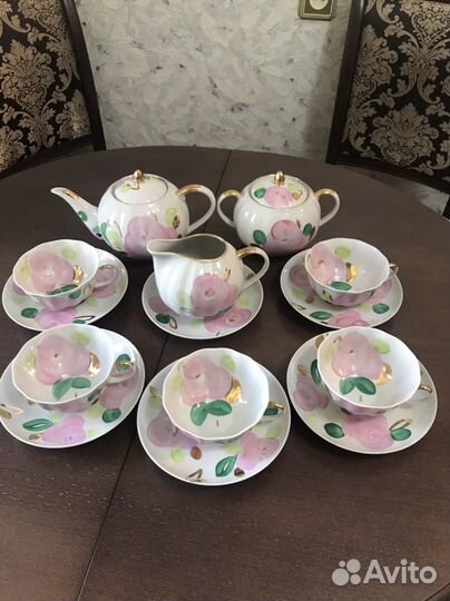 Чайный сервиз СССР,Агашки'',Дулево,1995г