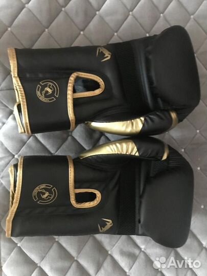 Боксерские перчатки 14 oz кожа, совершенно новые