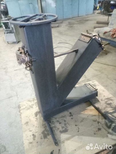 Печь щепочница. Rocket slove