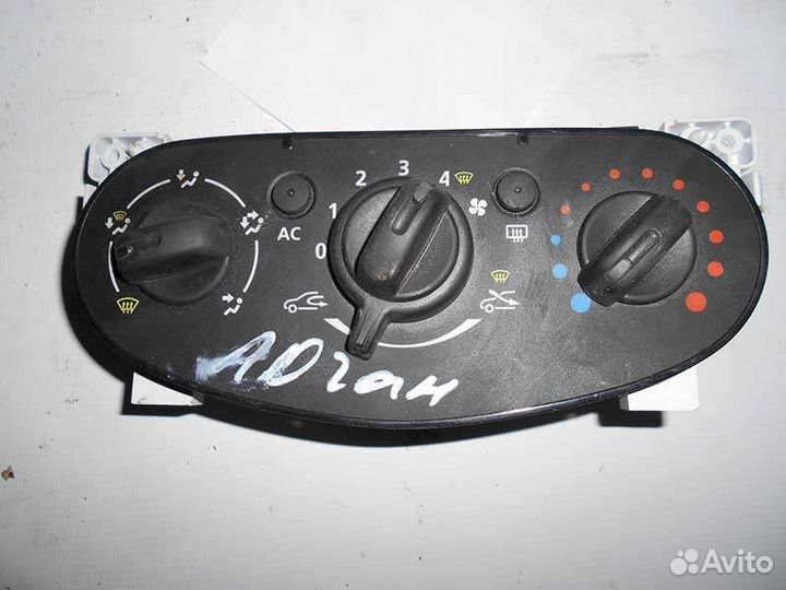 Рено логан блок управления отопителем