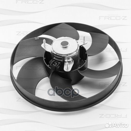 1253A7 Вентилятор радиатора peugeot partner 96