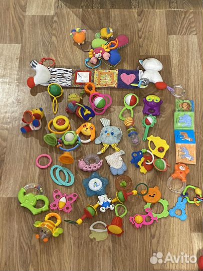 Погремушки грызунки игрушки