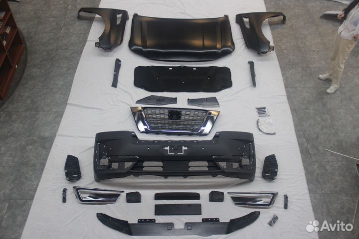 Nissan Patrol Y62 Комплект рестайлинга 2020 Y2QL6