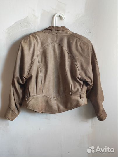 Кожаная куртка, винтаж