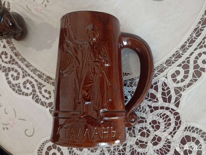 Кружка пивная керамика и стекло СССР