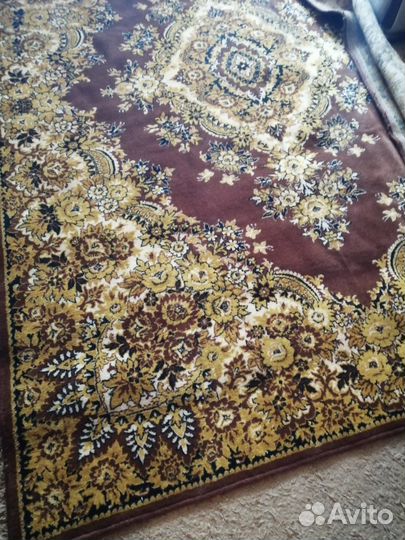 Ковер шерсть бу