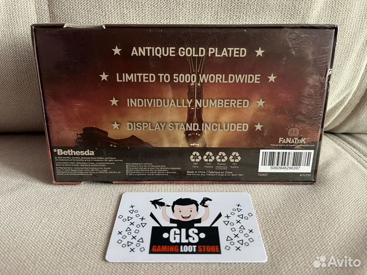 Металлический Билет Fallout New Vegas