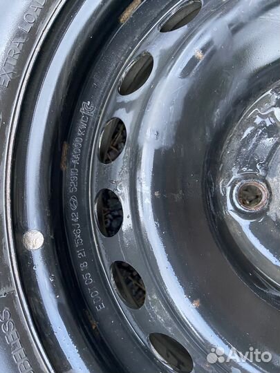 Колеса в сборе r15 зимние