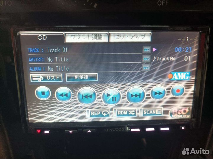 Магнитола Kenwood HDV-909DT 2din