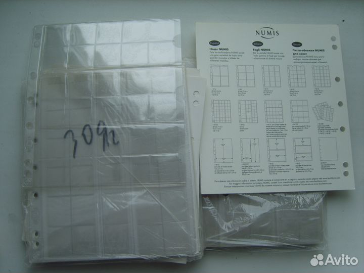 Листы для монет numis.Leuchtturm.optima