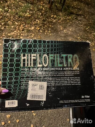 Воздушный фильтр hiflo