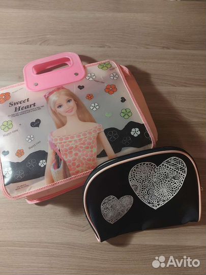 Сумка барби для девочек и косметичка Mary Kay