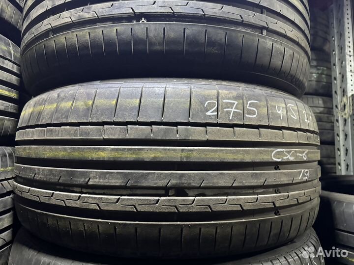 Continental SportContact 6 275/45 R21 и 315/40 R21