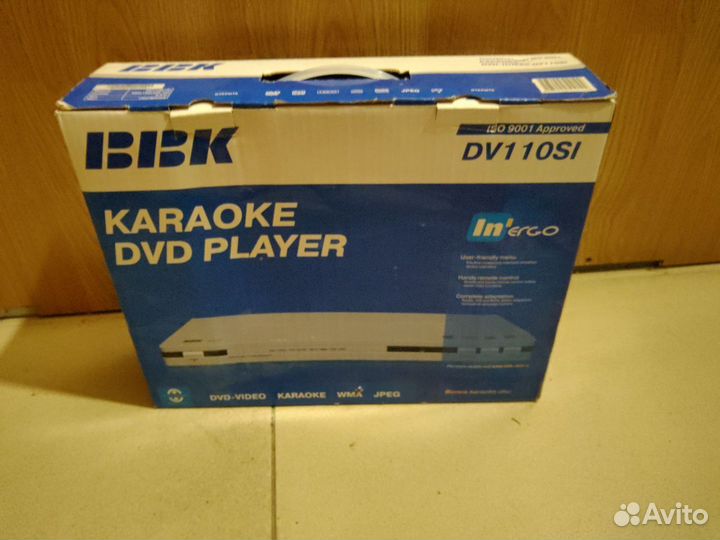 DVD плеер BBK DV 110SI караоке двд плеер