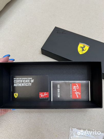 Очки ray ban aviator Ferrari