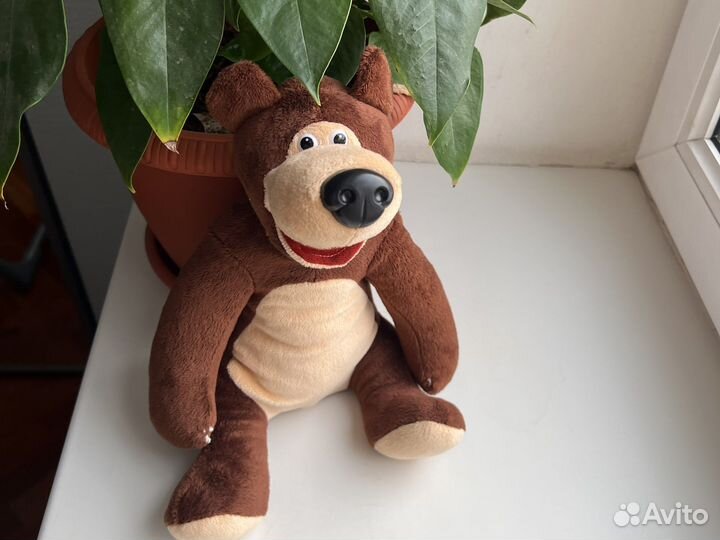 Маша и медведь мягкая игрушка fancy