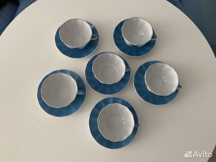 Чайный сервиз лфз голубой