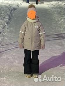 Куртка зимняя для девочки р. 122 - 128