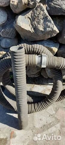 Шланг гофрированный с алюминиевыми гайками