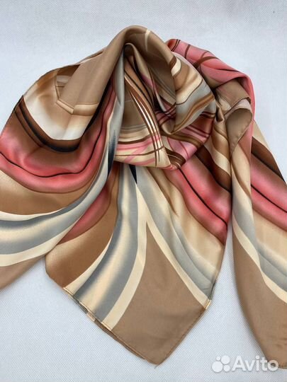 Шарф женский новый платок на голову шелковый купит