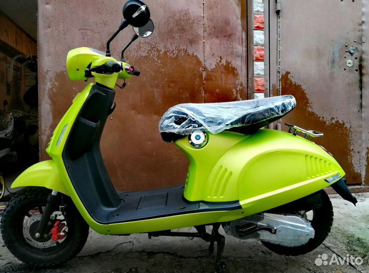 Скутер Мотомир City PG (евро дизайн) зеленый