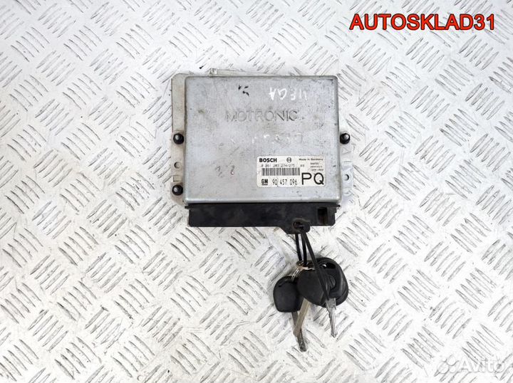 Блок эбу Opel Omega B 2,0 X20SE 90457096 Бензин