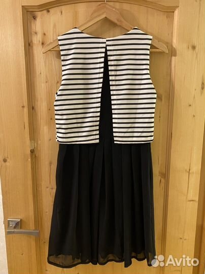 Платье летнее / полосатое / тельняшка