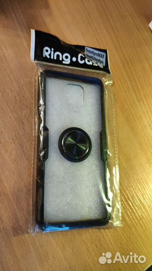 Чехол + защитное стекло для Xiaomi Redmi Note 9s