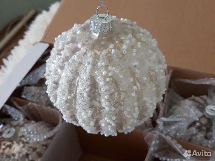 Елочные игрушки новогодние xmasdekor