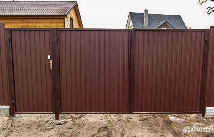 Заборы, ворота, навесы