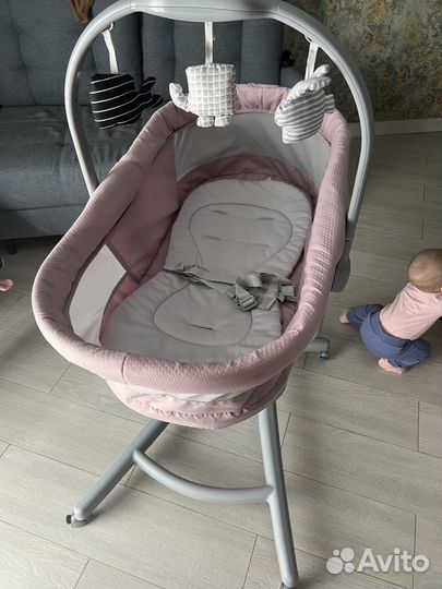 Кроватка-стульчик chicco baby HUG 4 IN 1