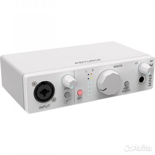 Аудиоинтерфейс Arturia MiniFuse 1 White