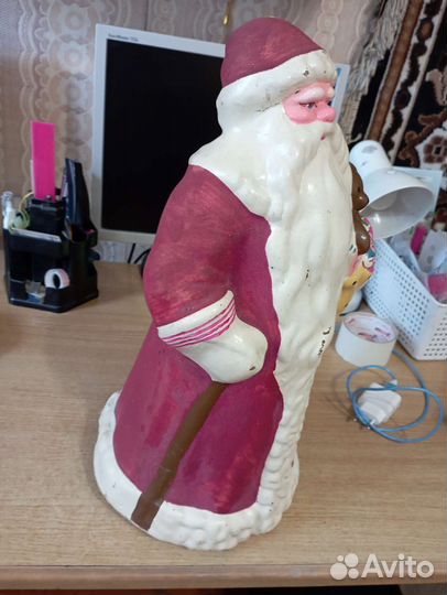 Дед мороз папье маше СССР