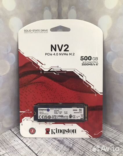 SSD M.2 NVMe 500Gb, 1Tb Kingston